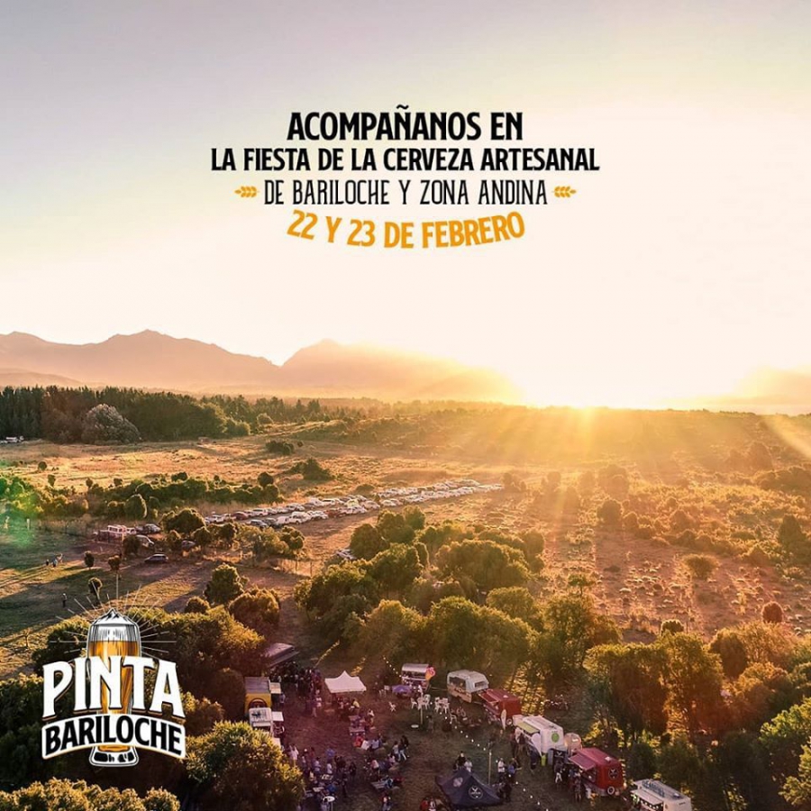 El sábado 22 y el domingo 23, Pinta Bariloche celebra una nueva edición de la Fiesta de la Cerveza Artesanal local. El evento será en el predio de la Sociedad Rural (Ruta 80 – acceso al aeropuerto), de 16 a 22 horas.
